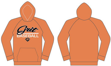 Picture of SUBLIMATED ORANGE LONG SLEEVE HOODIE