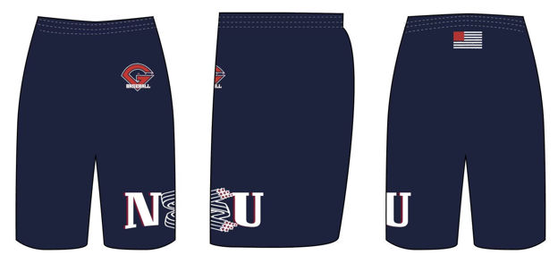 Picture of NEU Custom Sublimated Blue  Shorts