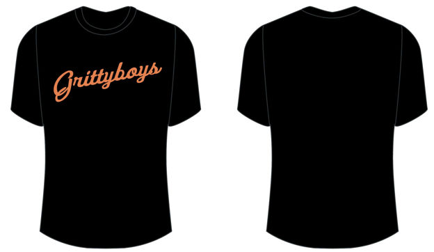 Picture of 2025 SCREENPRINT POLY ORANGE GRITTY SHORT SLEEVE