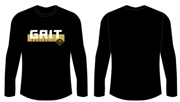 Picture of 2025 SCREENPRINT POLY GOLD LONG SLEEVE T